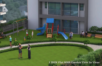 1 BHK Flat With Garden View In Virar