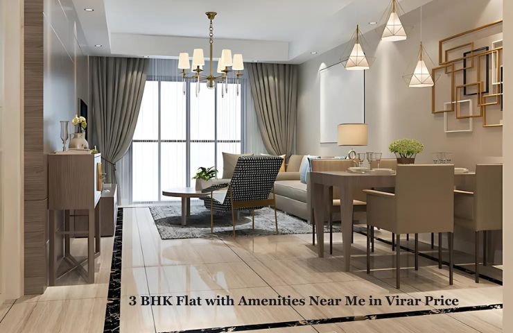 3 BHK Flat with Amenities Near Me in Virar Price